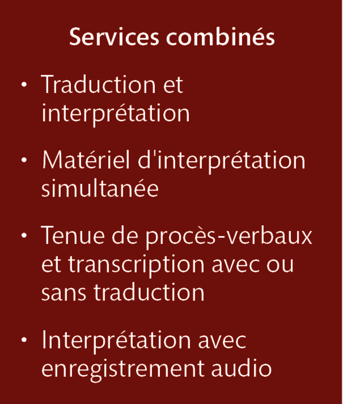 LT Lawtank - Services d'interprétation - Auditions et interrogatoires, Authentifications, Conférences, Médiations, Négociations de contrats, Procédures d'arbitrage, Procédures de conciliation, Transactions M&A